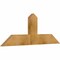 Ekena Millwork Portland Rough Sawn Timber Gable Bracket, Western Red Cedar, 48"W x 18"H x 2"D x 6"F, 9/12 Pitch GBW048X18X0206POR00RWR - alternate 4